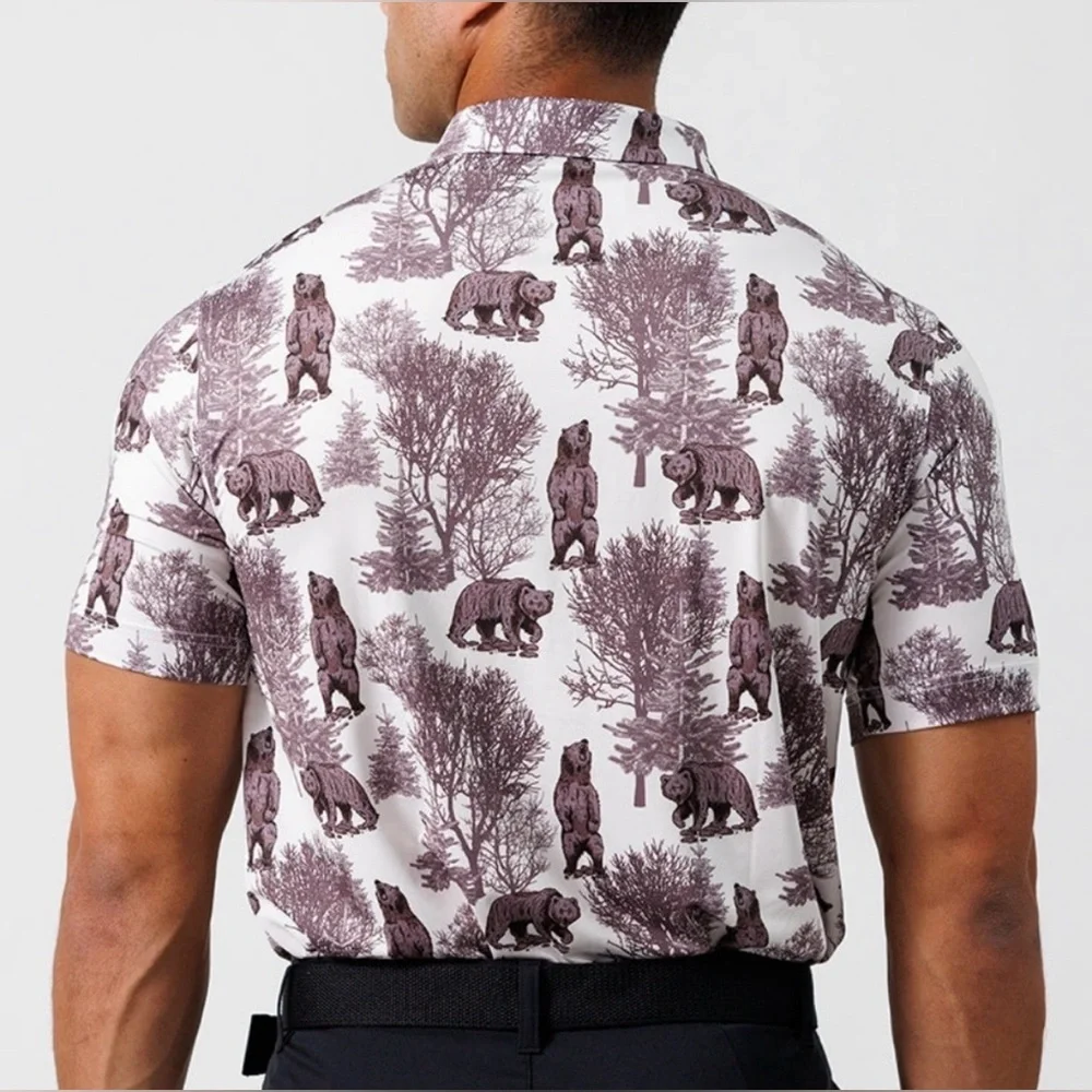 Waggle | Men's Grizz Polo |‎ Men’s Size Medium - Picture 3 of 8